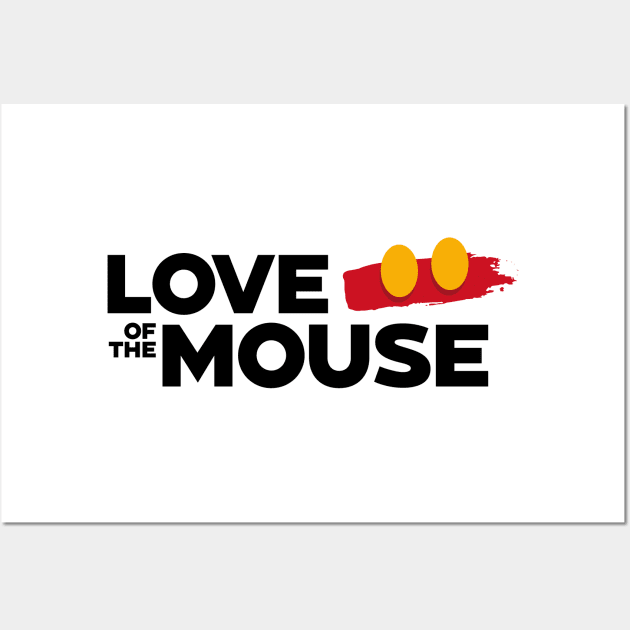 Love of the Mouse - Shorts - Secondary Wall Art by Merlino Creative